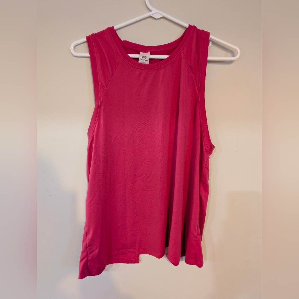 Women's Sleeveless Pink Top